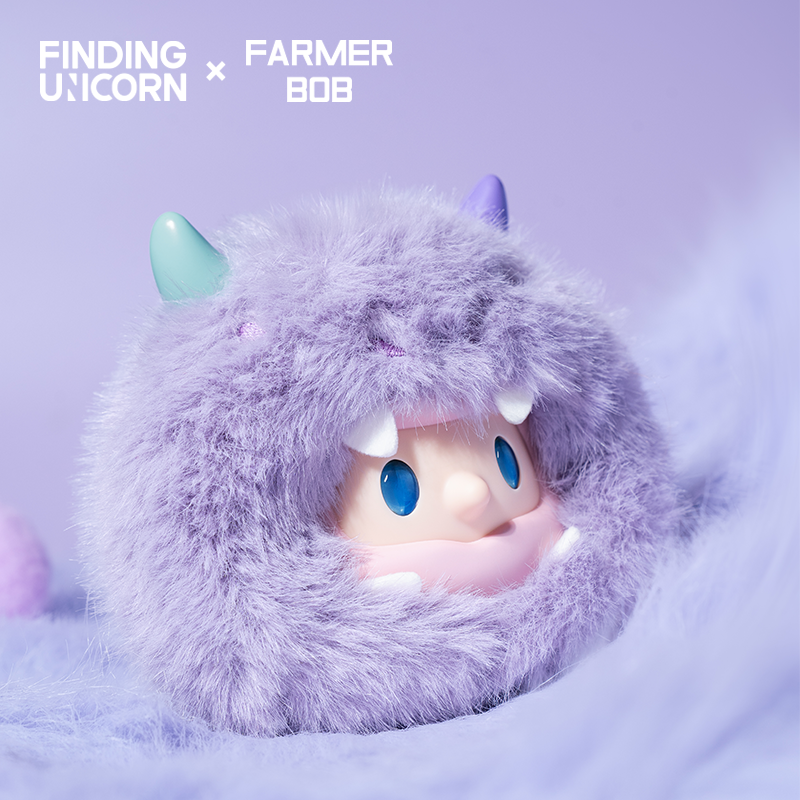 寻找独角兽【拆盒】FARMER BOB幻龙秘境毛球系列搪胶盲盒
