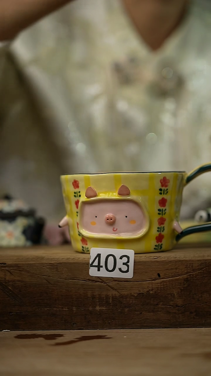 【闪购商品】瓷片手绘·杯/设计师 xudu 款