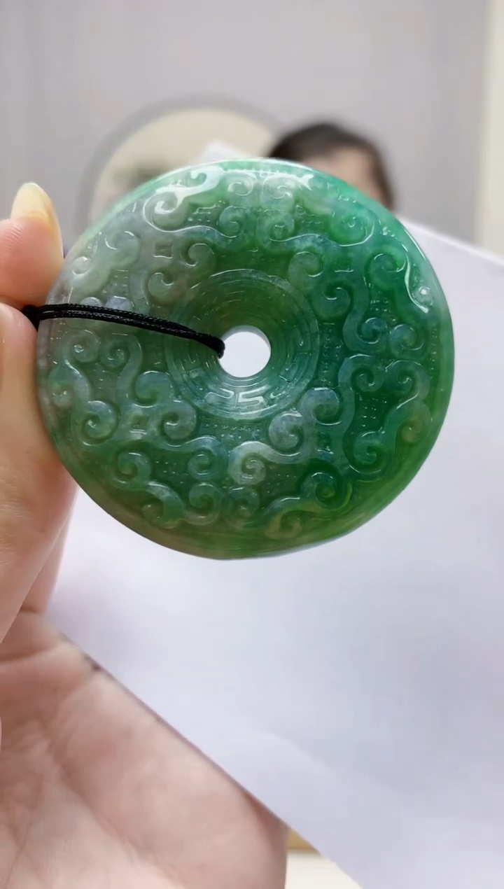 未镶嵌定制翡翠3099jw-毛货挂件25