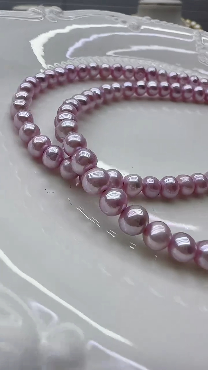 淡水珍珠未镶嵌套链58