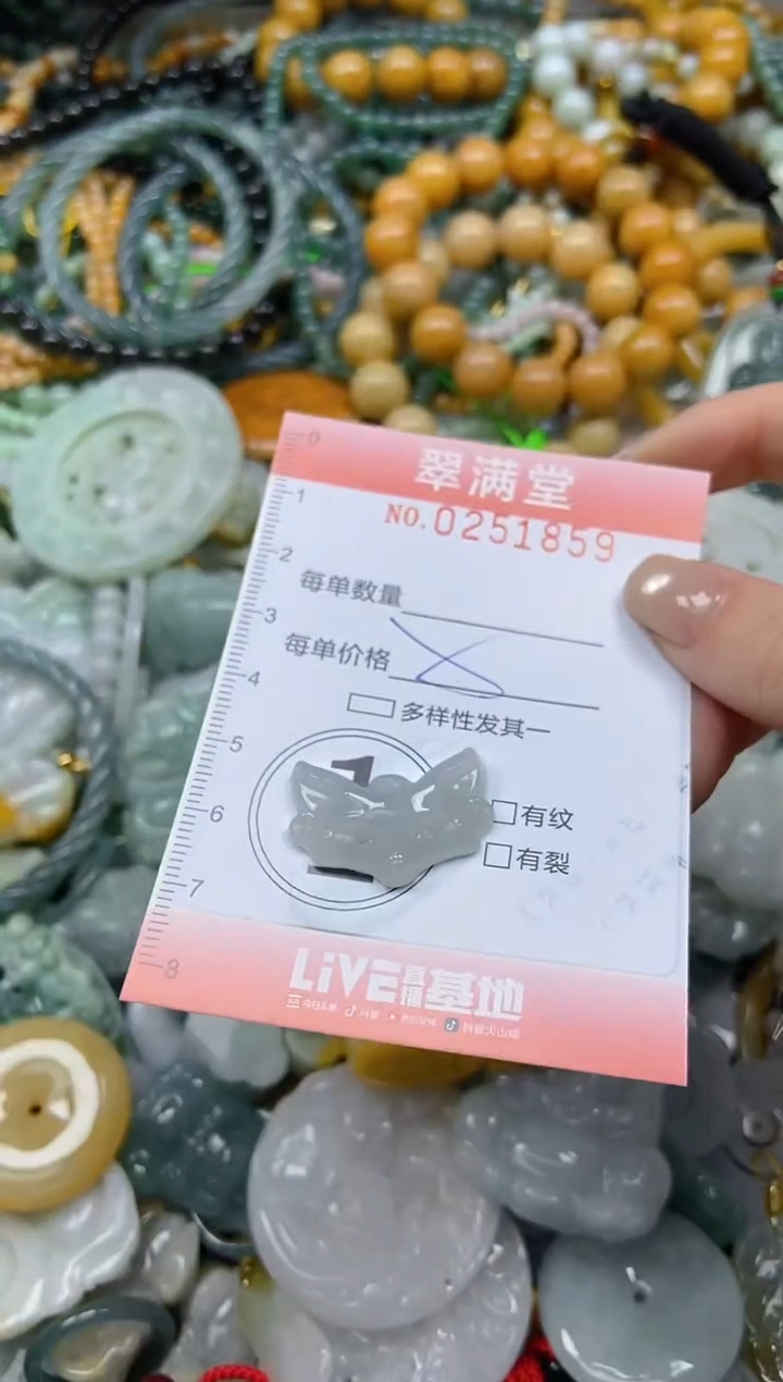 未镶嵌挂件翡翠闪购0251859