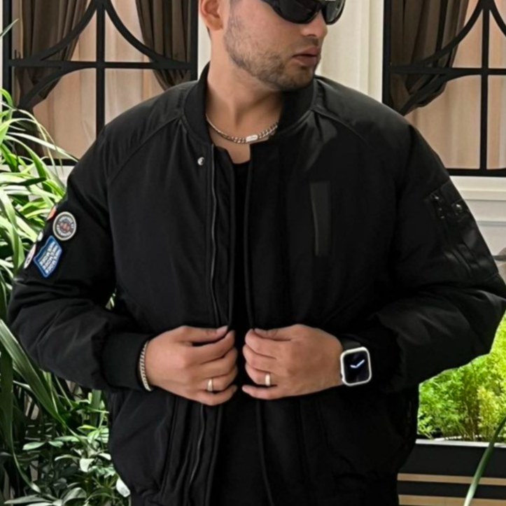 防寒服贴标刺绣棒球服立领夹克潮流时尚男士工装飞行服宽松外套潮