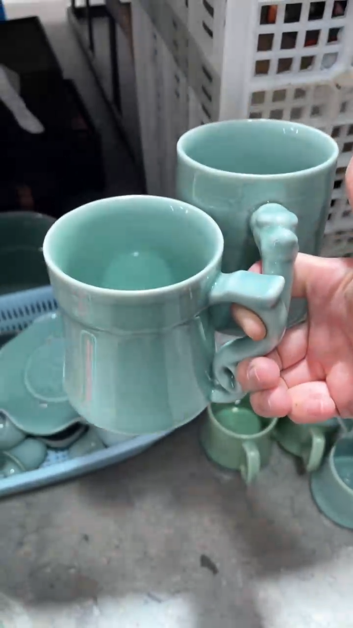 【闪购商品】2个 特价福利  微瑕 慧仙青瓷