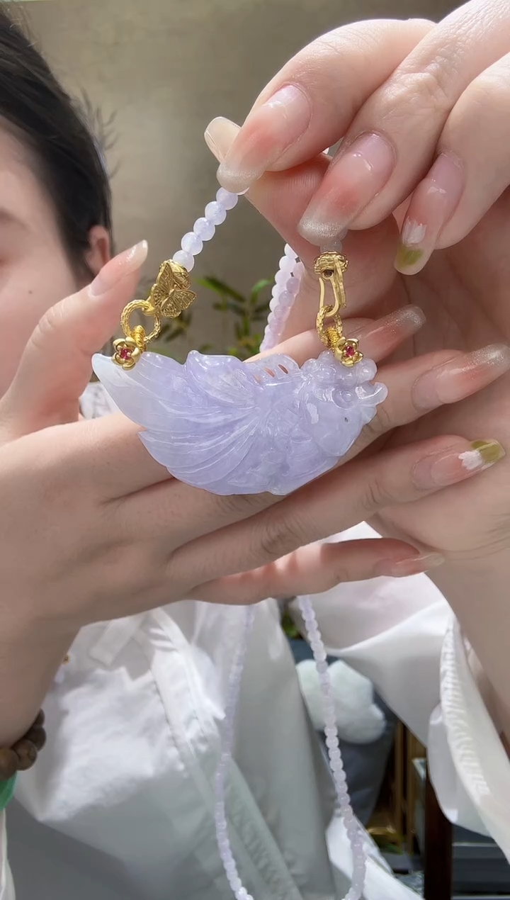 翡翠未镶嵌颈饰吊坠