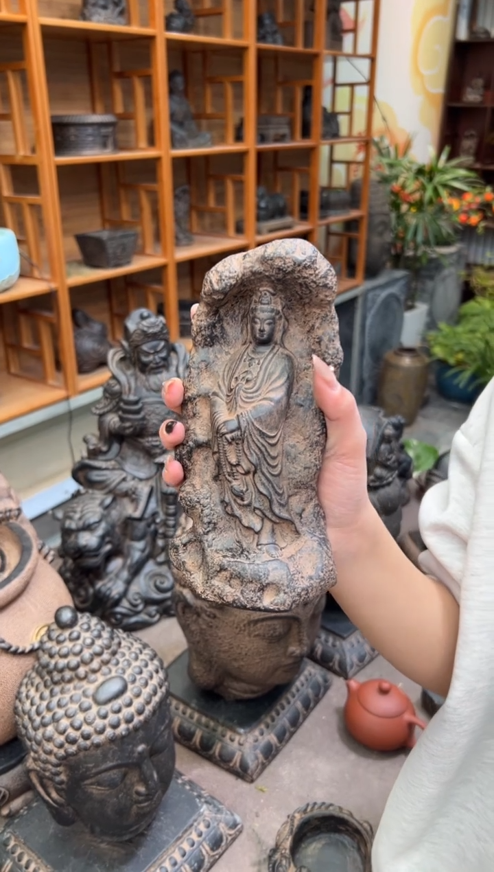 陶土【火山泥】普慈观音