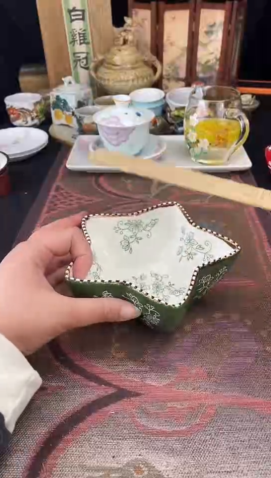 瓷片禅**灵散瓷默认微瑕，看清尺寸品相再拍