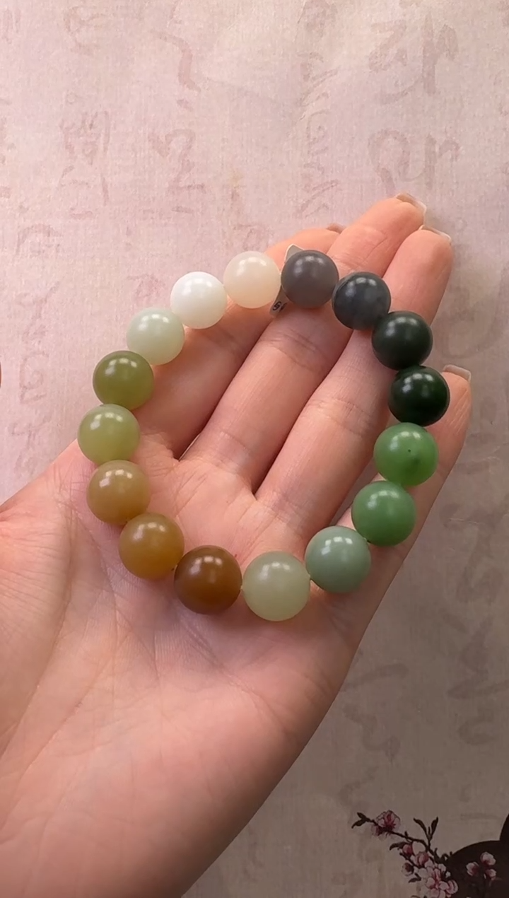 【闪购商品】和田玉手串未镶嵌多宝手串