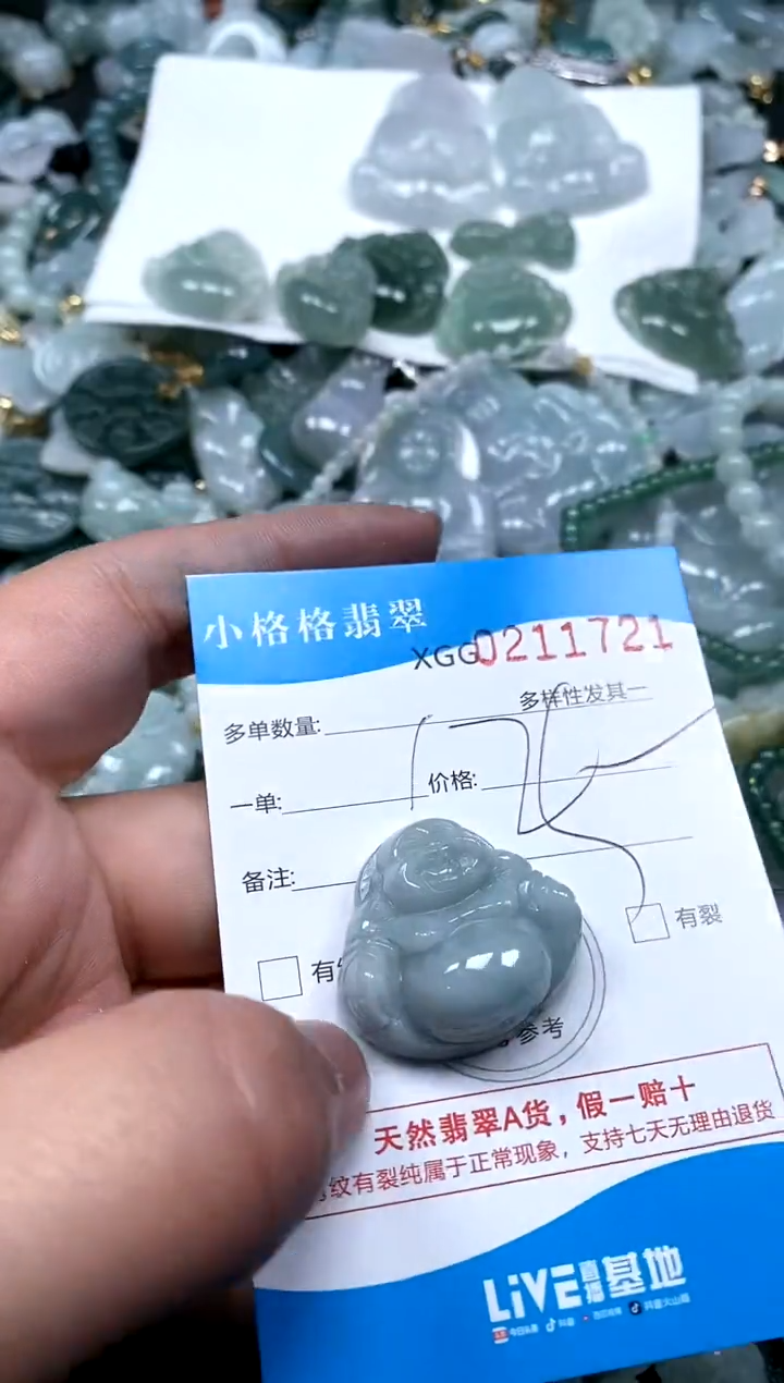 【闪购商品】翡翠颈饰未镶嵌闪购商品0211721