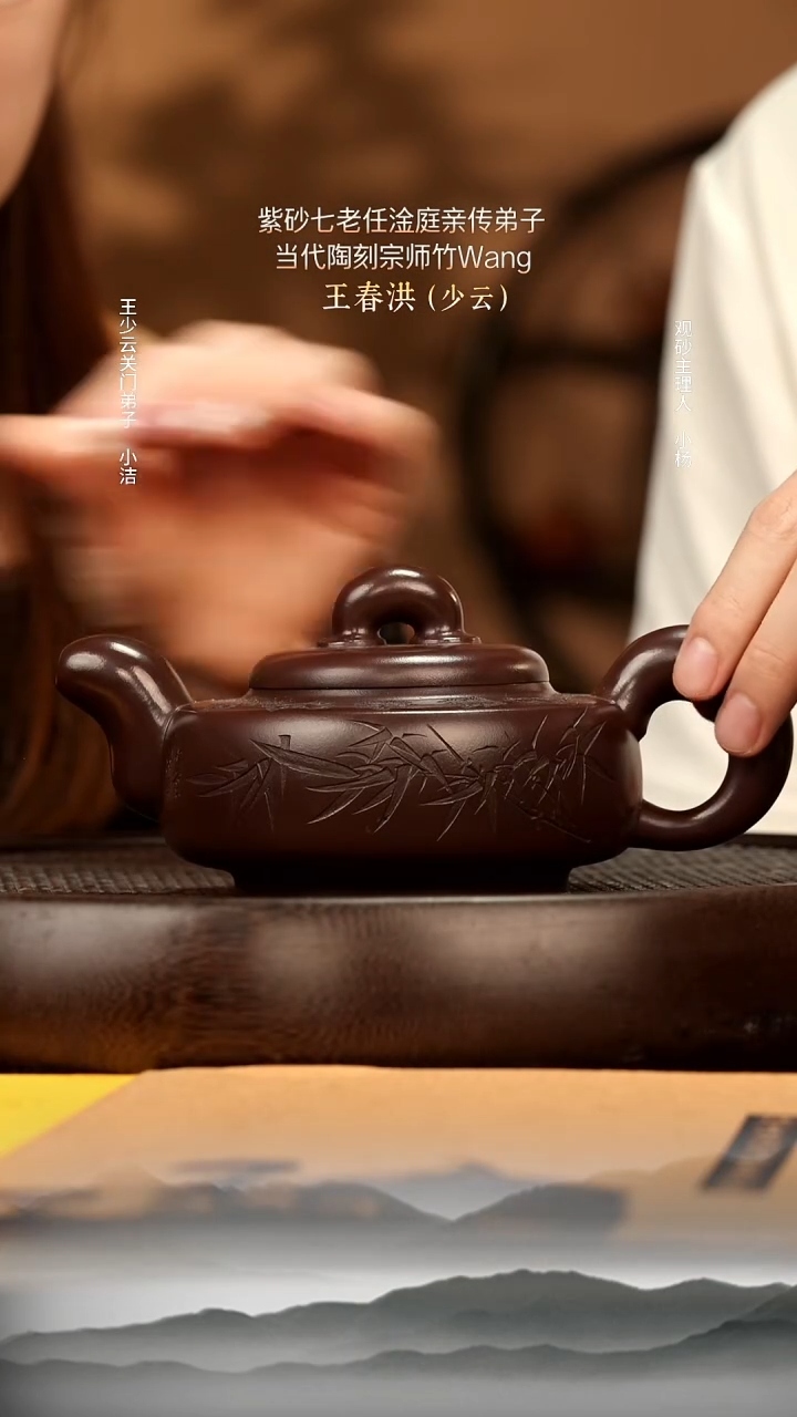 茶壶紫砂17 紫袍玉砂道洪玉璧300c