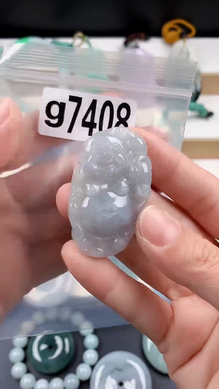 颈饰未镶嵌翡翠天然翡翠吊坠挂件