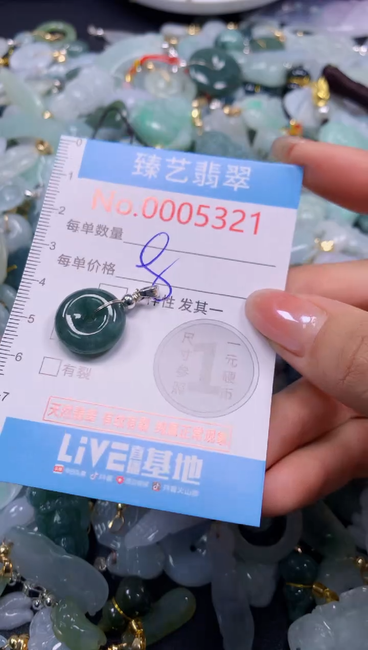 颈饰未镶嵌翡翠5321