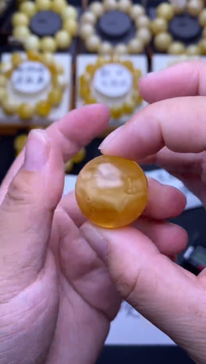 裸石琥珀未镶嵌 大小姐珠宝严选44