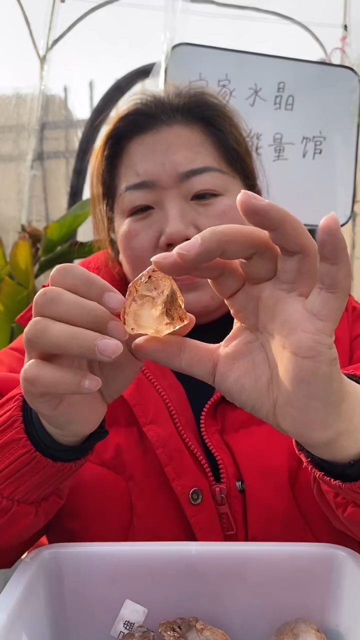 【闪购商品】水晶原石未镶嵌红泥骸骨DD769