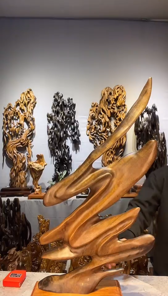 【闪购商品】金丝楠金丝楠小叶桢楠随行摆件21