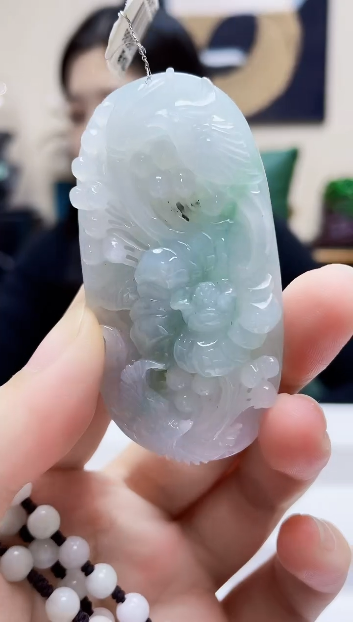 未镶嵌定制翡翠吊坠133