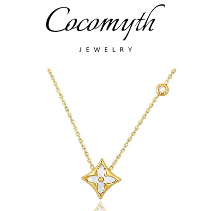  COCOMYTH 轻奢时尚百搭老花项链D579