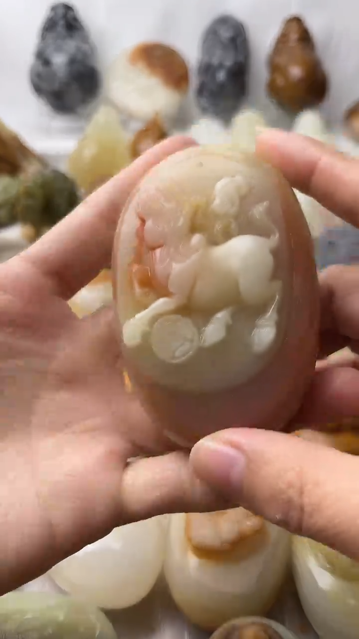 石材古青石棉纹正常不退换牛