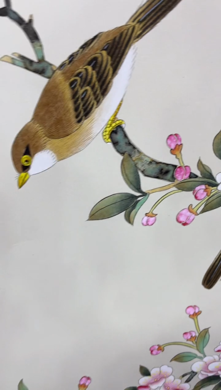 【闪购商品】国画纪志华老师作品赠印屏