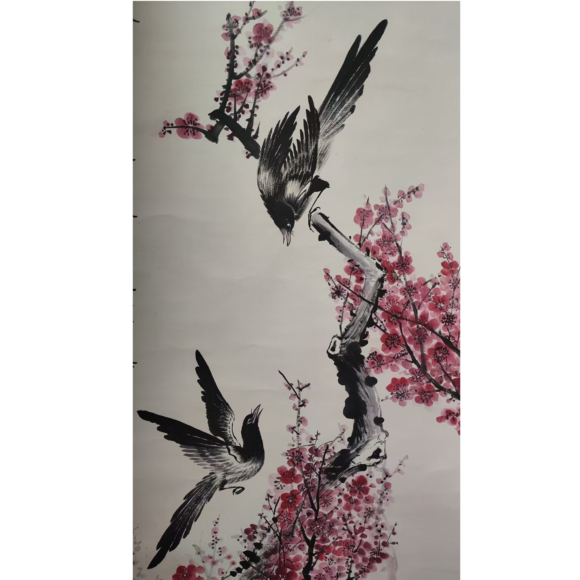 王   花鸟立轴138/67