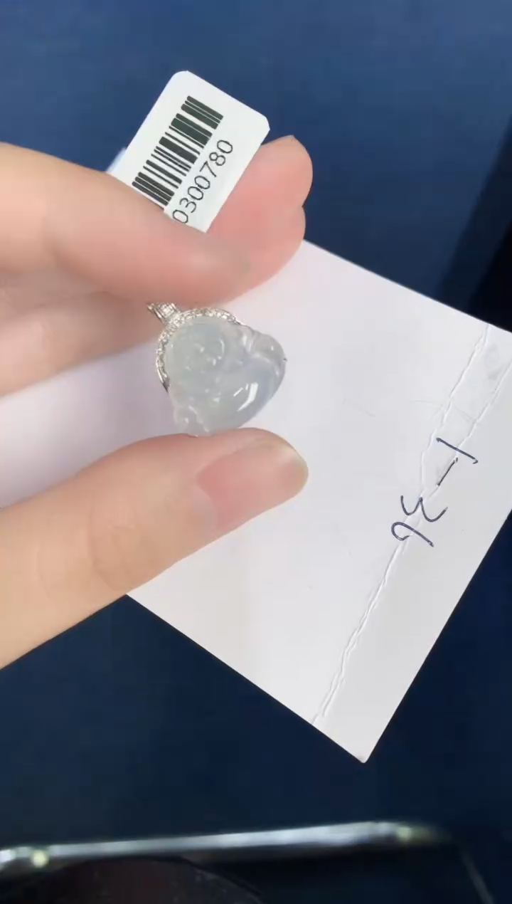 【闪购商品】翡翠颈饰18K金镶嵌000000000