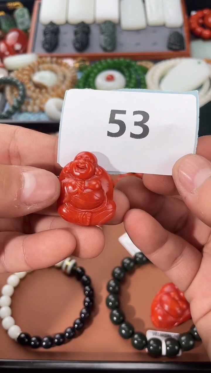 【闪购商品】南红玛瑙配饰未镶嵌发一件53