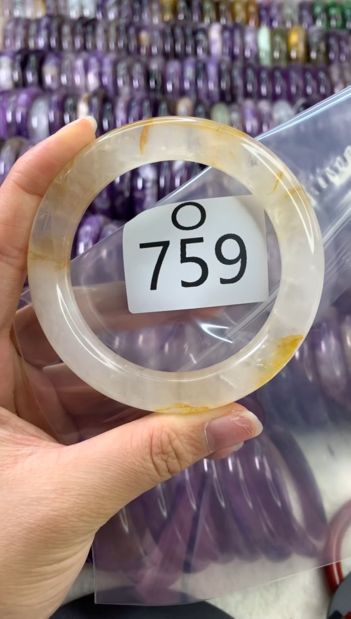 【闪购商品】水晶水晶手镯O未镶嵌759-57