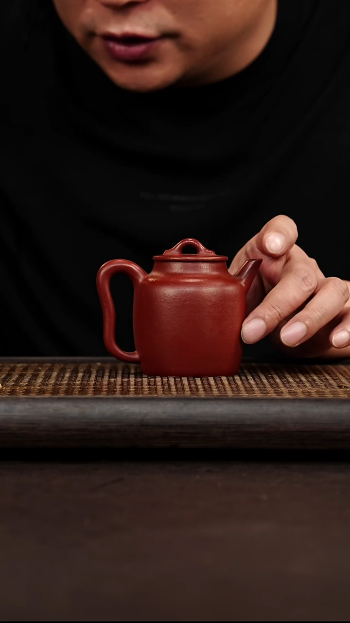 茶壶紫砂宜兴心悦紫砂   朱泥