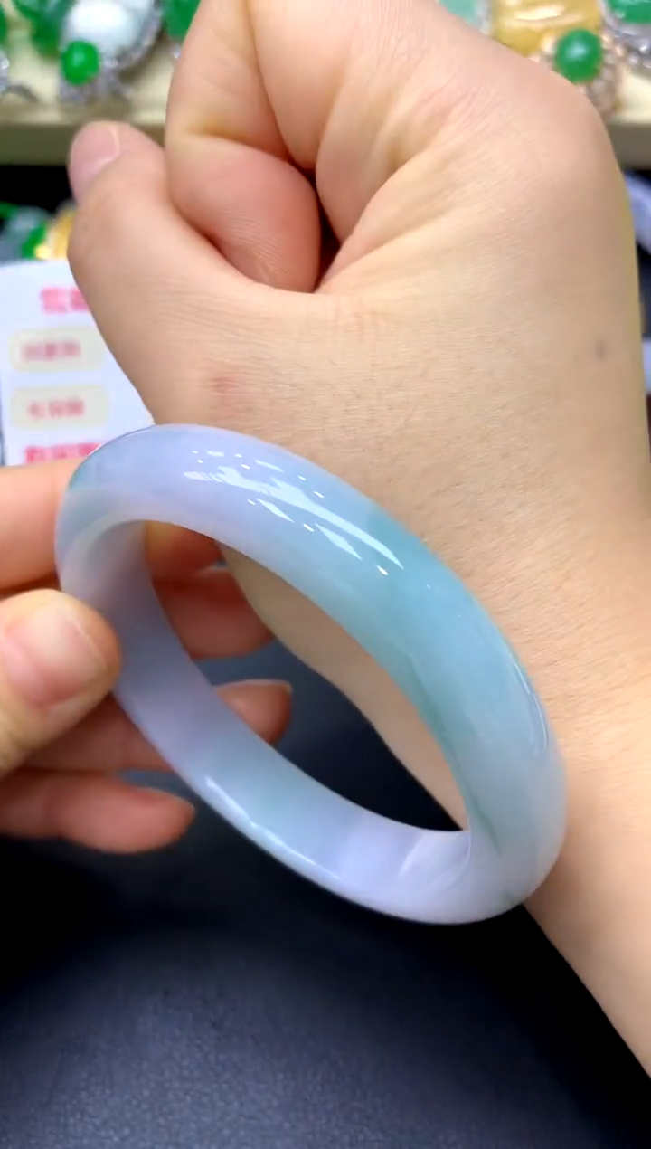 未镶嵌手镯翡翠346-中国好珍宝