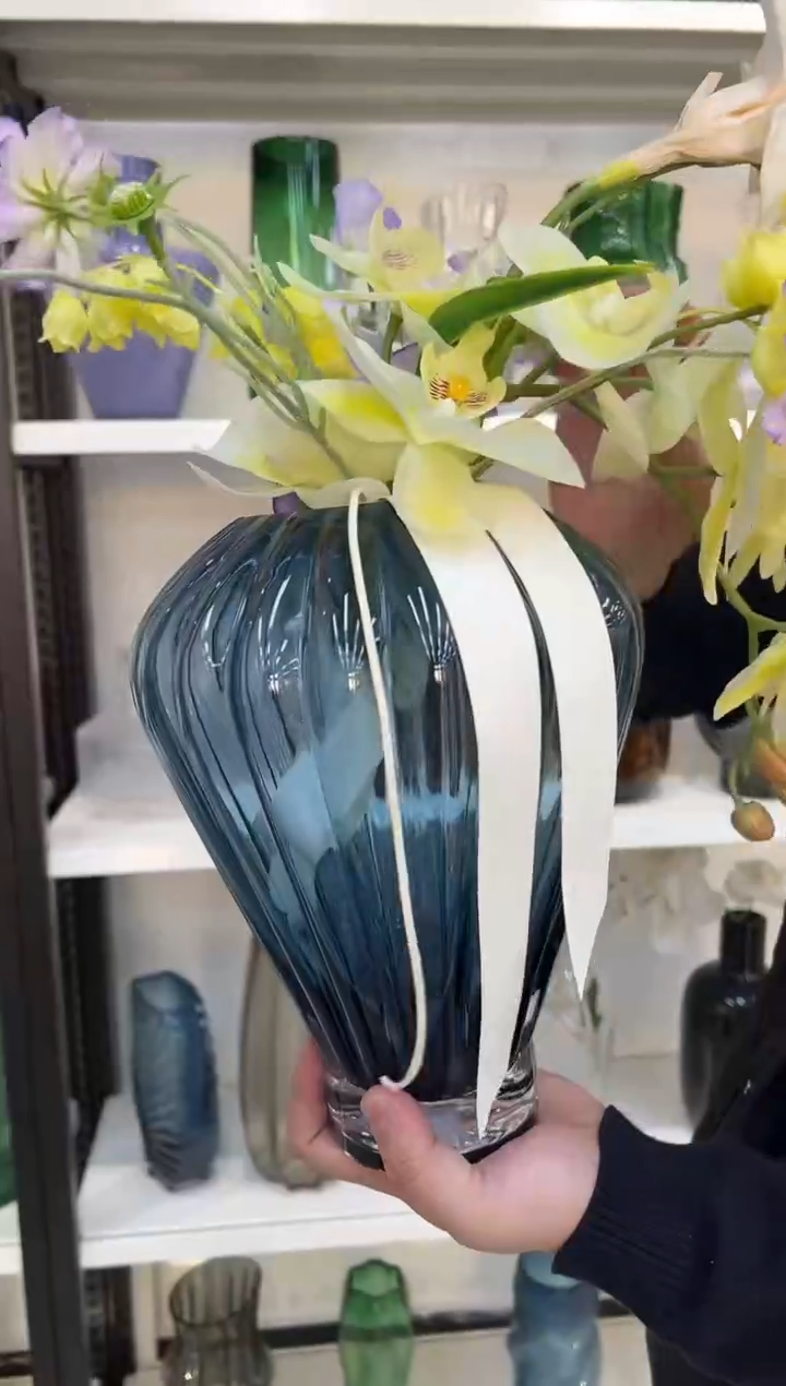 水养鲜花干花插花客厅装饰品