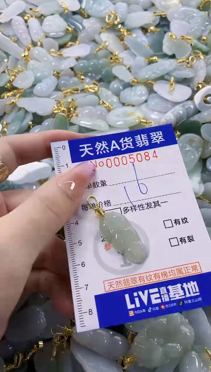 颈饰未镶嵌翡翠天然A货翡翠