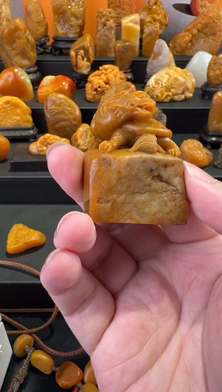 【闪购商品】田黄石半知田黄直播间