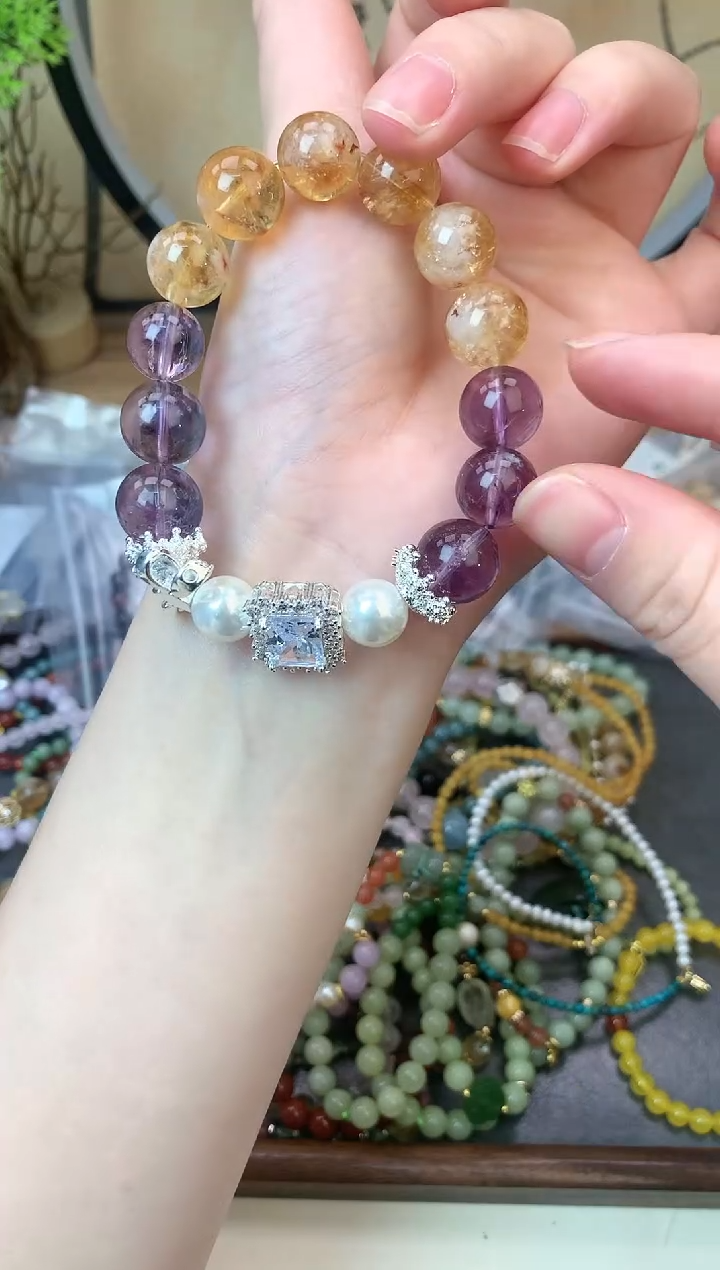 【闪购商品】水晶手链未镶嵌1050手串