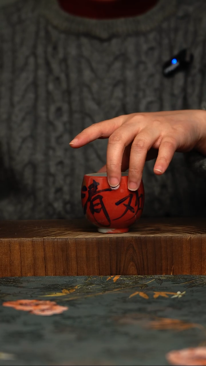 瓷片釉下彩手工手绘同款陶器