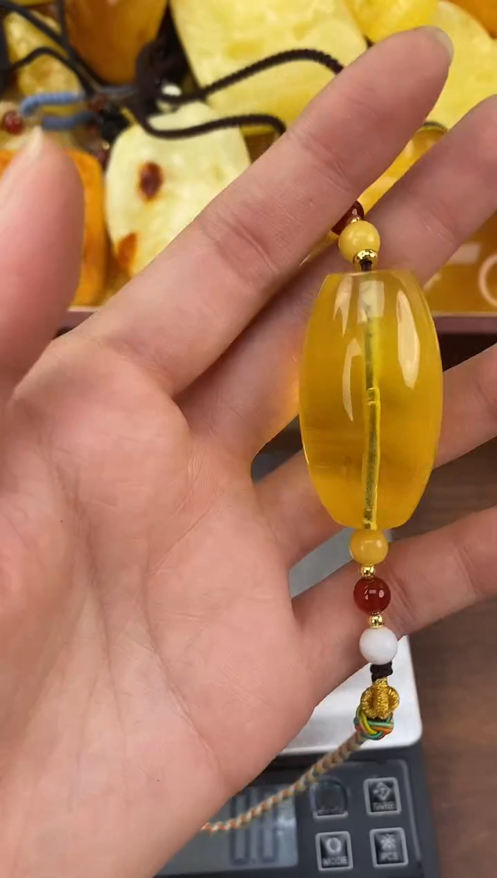 裸石琥珀未镶嵌天然琥珀蜜蜡