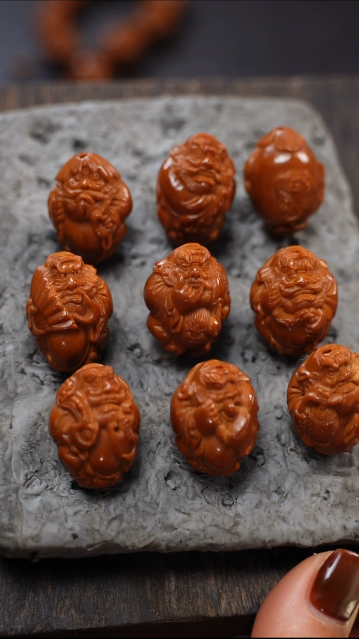 手串/手链橄榄核九林核雕文玩作品