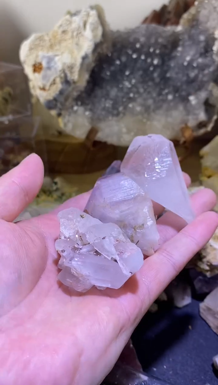 未镶嵌珠宝半成品水晶88号3颗