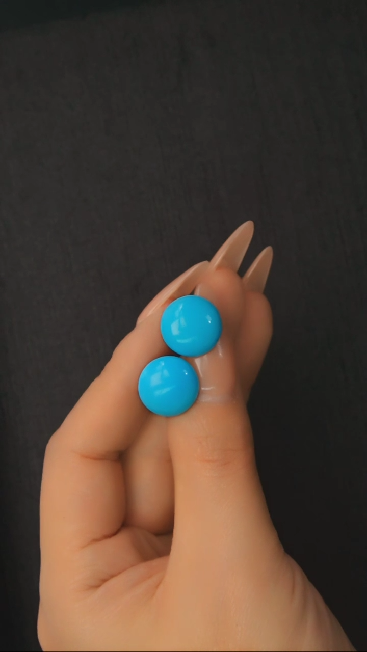 【闪购商品】南红玛瑙耳钉18K金镶嵌发货一件