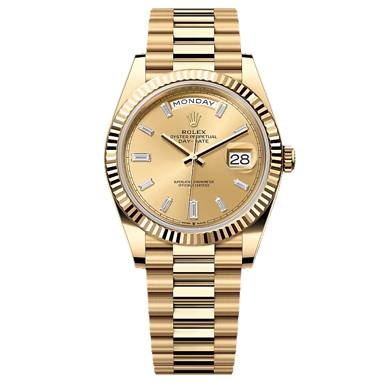 95新 Rolex/劳力士 m228238-0005/黄冰糖/23全套/40mm/机械/男表