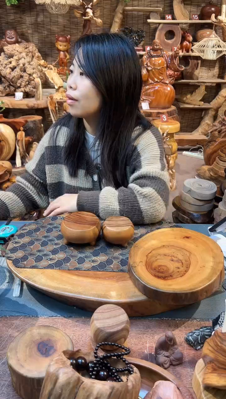 木  香樟木-自然边干泡