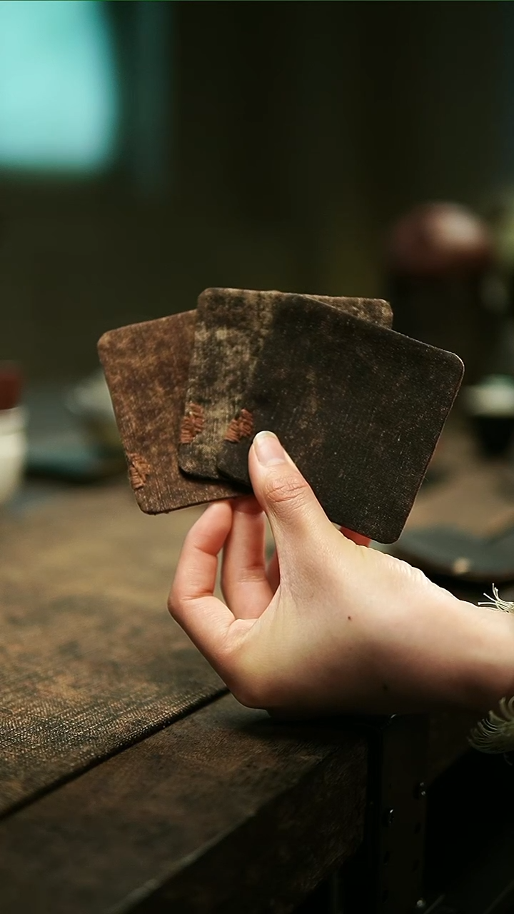 【闪购商品】柞蚕丝杯垫一备注颜色