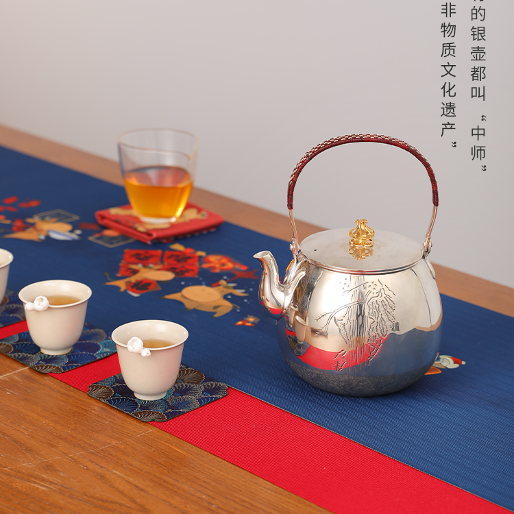 细工坊 烧水壶 —典雅·山水 煮茶壶