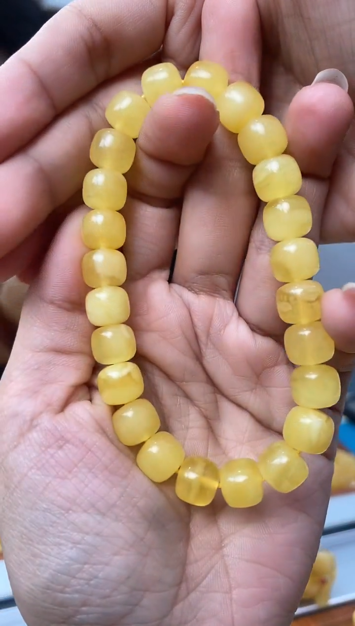 【闪购商品】琥珀裸石未镶嵌天然琥珀蜜蜡手串