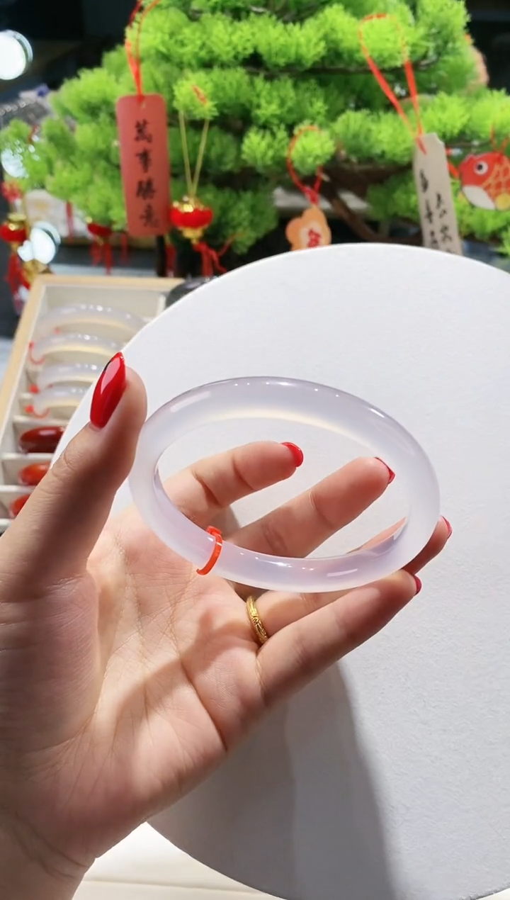 【闪购商品】玛瑙/玉髓手镯未镶嵌199-62.9