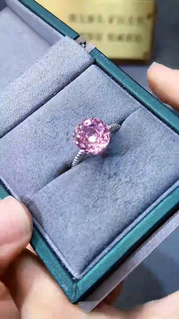 【闪购商品】水晶戒指银S925镶嵌3544