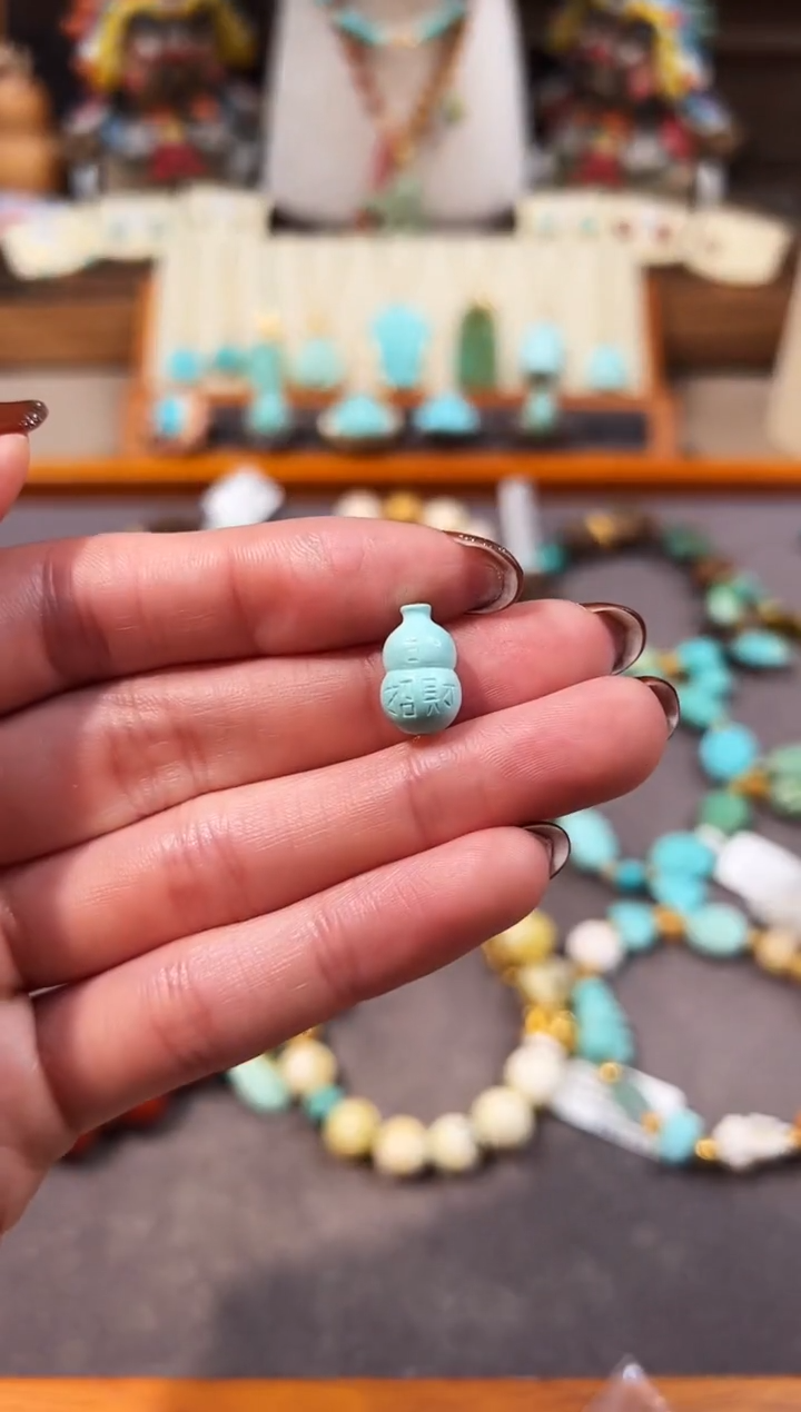 未镶嵌绿松石配饰葫芦