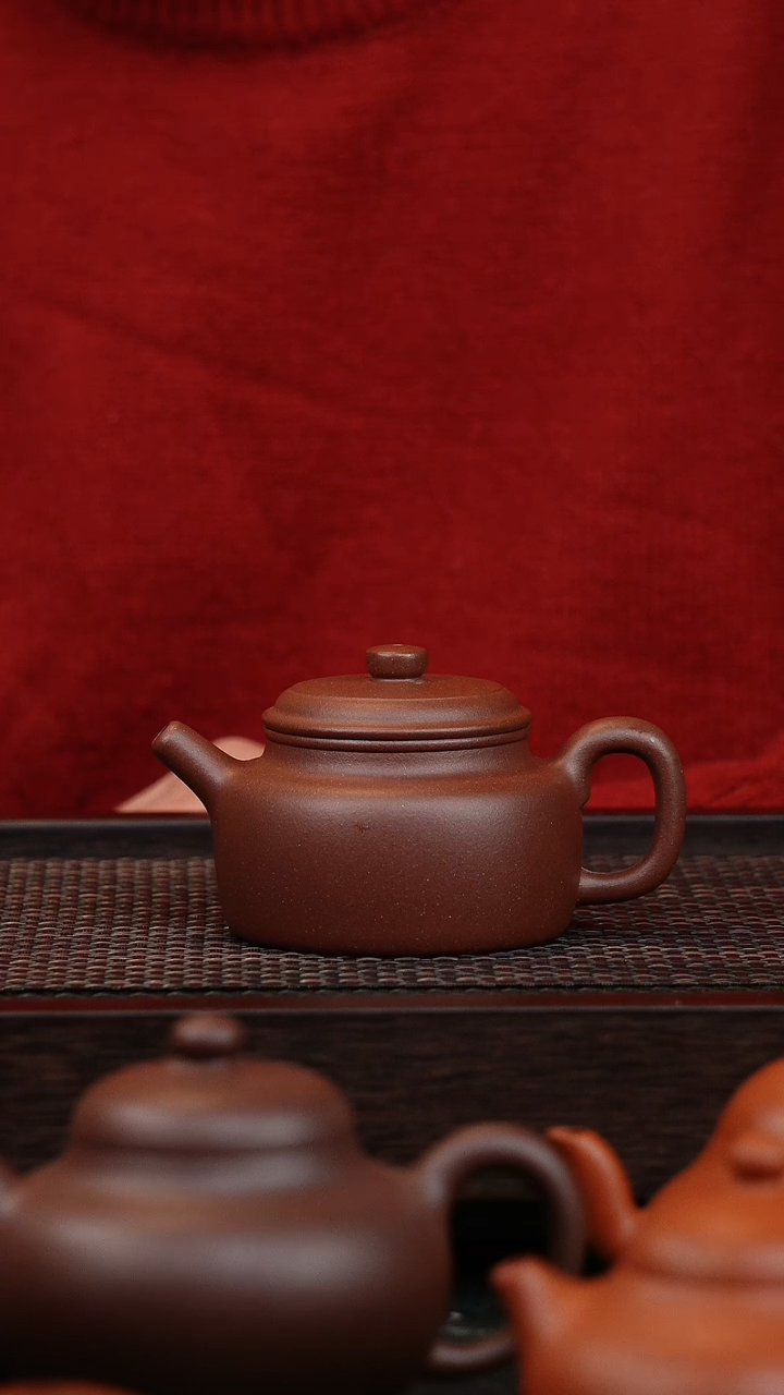 【闪购商品】紫砂茶壶老紫泥150cc大亨德中