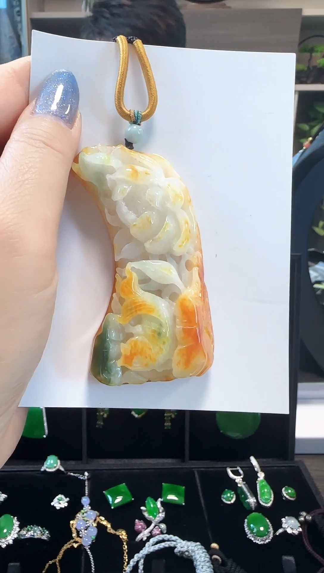 吊坠(不含链)未镶嵌翡翠翡翠A货