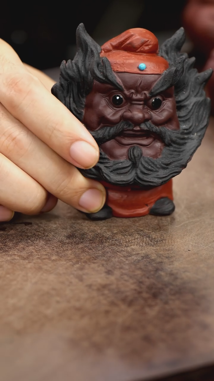 紫砂茶宠紫砂钟馗