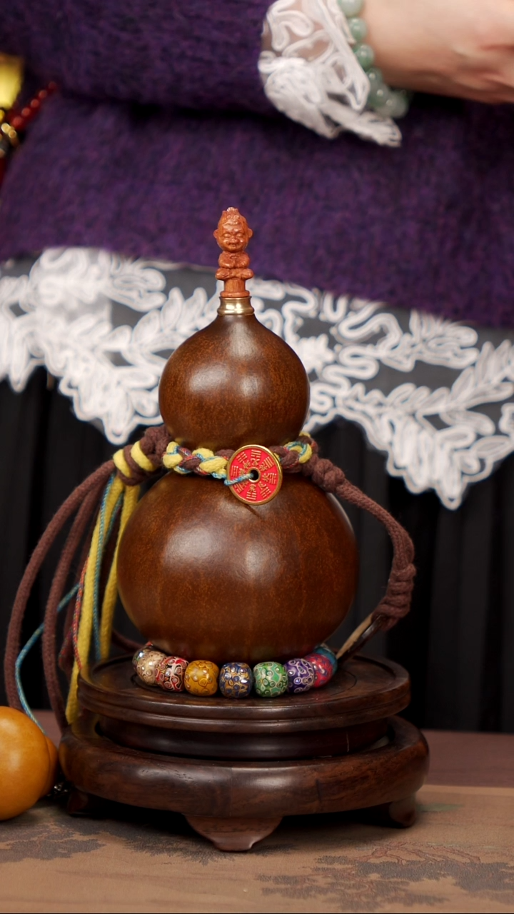 【闪购商品】157易林大漆酒葫芦----158