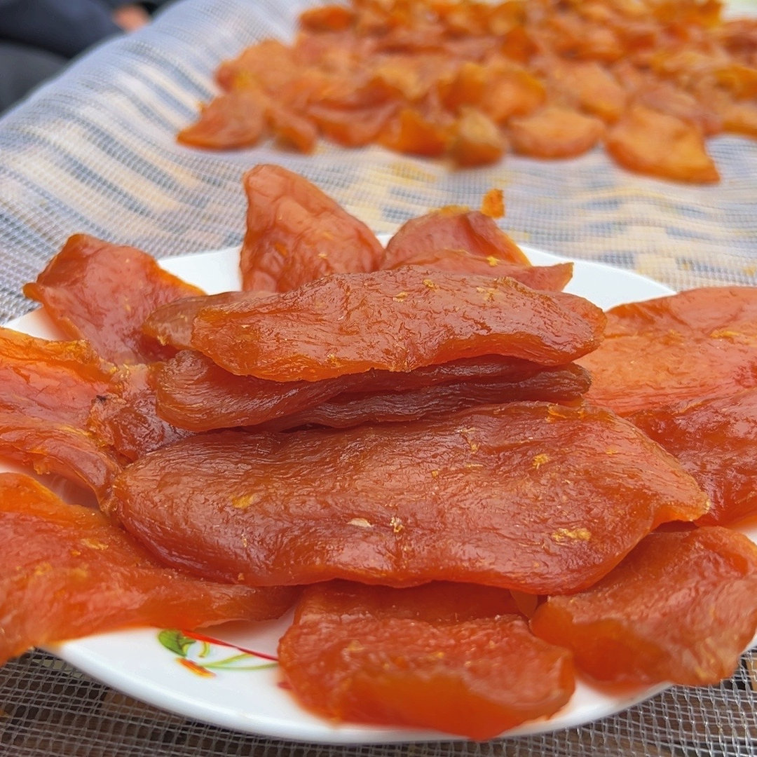 兴国茶园倒蒸红心蜜薯红薯干农家日光晒制